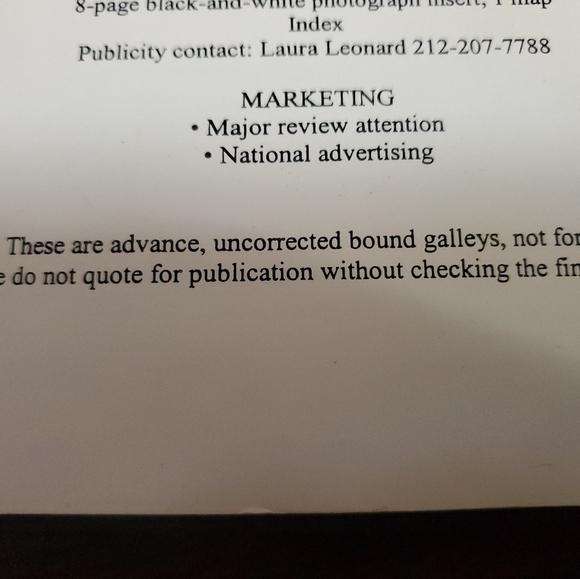 Shanghai 1842 - 1949 By Stella Dong, Advance, Uncorrected Bound Galley, 1st Edit - Picture 12 of 12